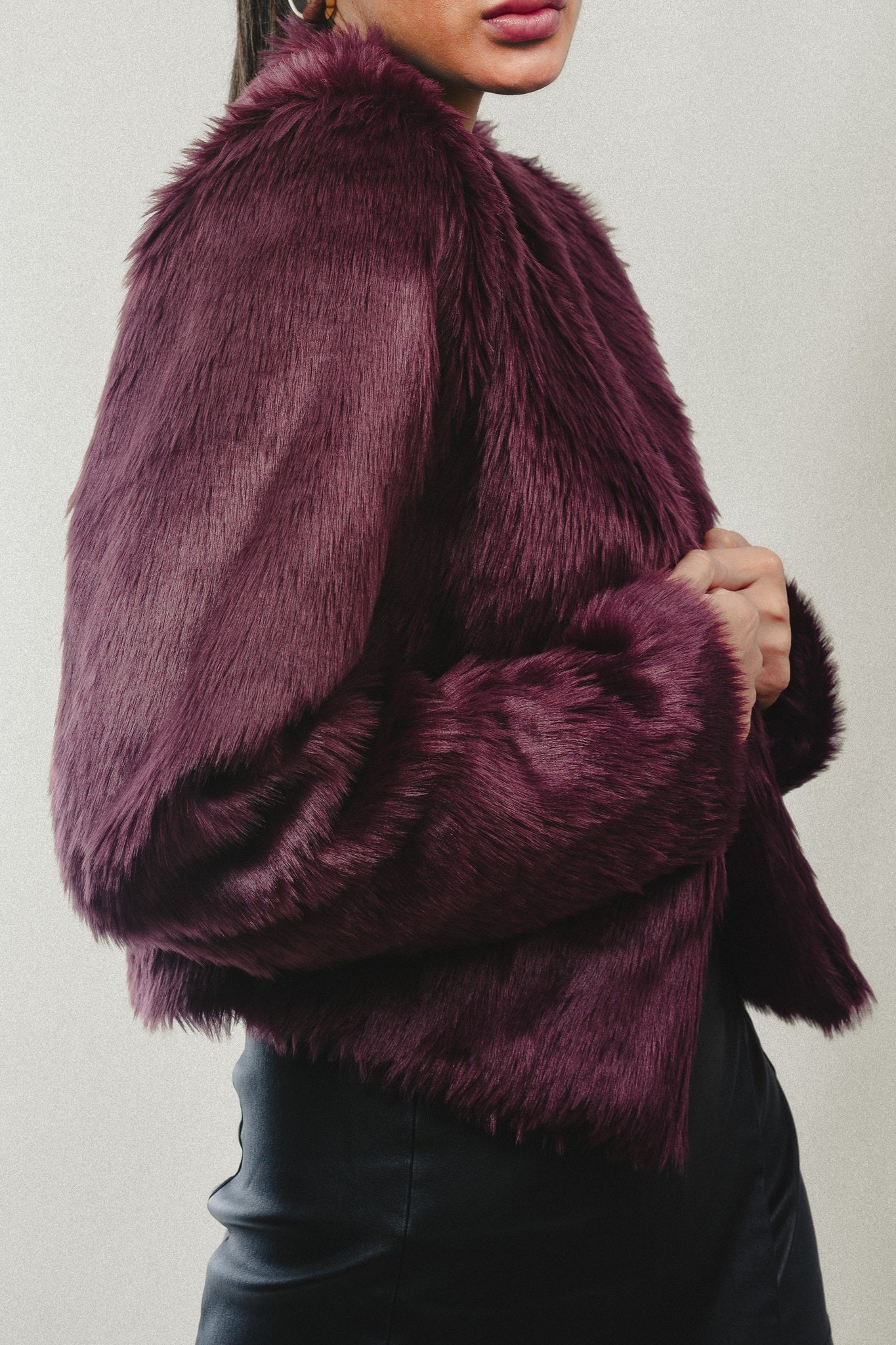 FAUX FUR  COAT NAOMI VINO